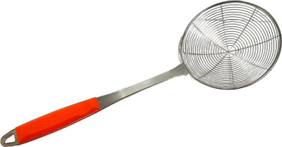 Dynore Stainless Steel Food Strainer 1 Pcs Strainer(Silver Pack of 1)