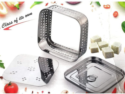 MAHA CREATION paaneer mould 700ml Strainer(Silver Pack of 1)