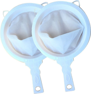 Water Jali WATER JALI AND MILK STRAINER Collapsible Strainer(Blue Pack of 2)
