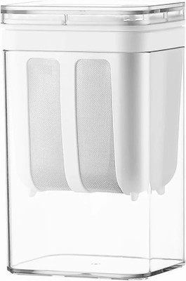 NIYANETAIL Multifunctional Greek Yogurt & Curd Filter 1100ml Yogurt Strainer Strainer(Silver Pack of 1)