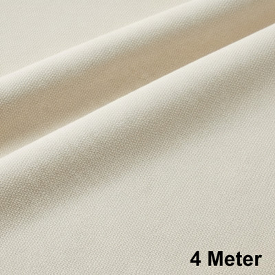 Aarnikawrap Canvas Series Cotton Fairly Hard Canvas Roll (Set of 1)(Off-White)