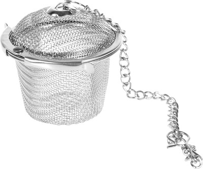 MITHILA ESSENCE Basket Tea Infuser Strainer(Steel Pack of 1)