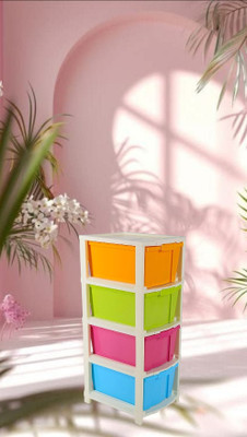 MAHADEV ENTERPRISE 4 Compartments Plastic Multi Purpose(Multicolor)