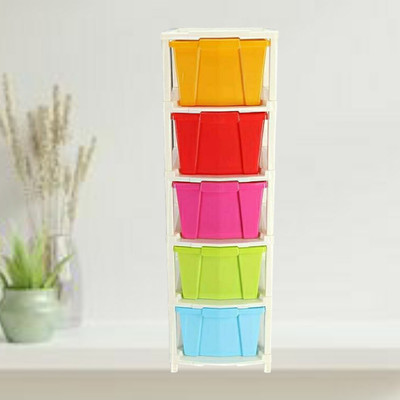 MAHADEV ENTERPRISE 5 Compartments Plastic Multi Purpose(Multicolor)