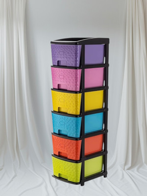 MAHADEV ENTERPRISE 6 Compartments Plastic Multi Purpose(Multicolor)