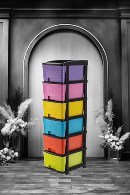 MAHADEV ENTERPRISE 6 Compartments Plastic Multi Purpose(Multicolor)