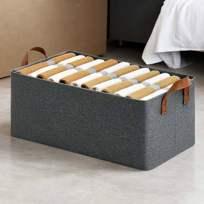 BSVR Shelf Organizers(Grey, Polyester)