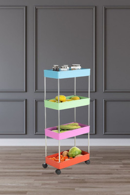 MAHADEV ENTERPRISE 4 Compartments Plastic Multi Purpose(Multicolor)