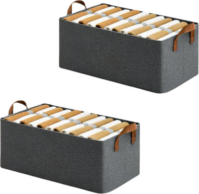 BSVR Shelf Organizers(Grey, Polyester)