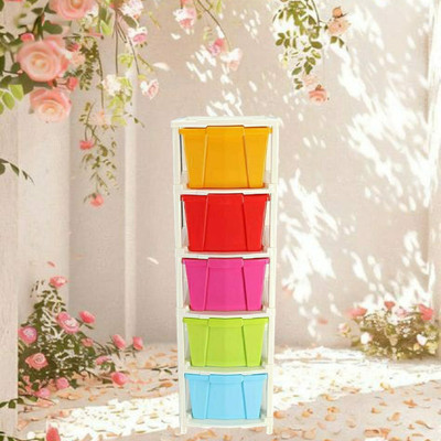 MAHADEV ENTERPRISE 5 Compartments Plastic Multi Purpose(Multicolor)