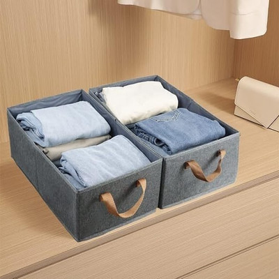 BSVR Shelf Organizers(Grey, Polyester)