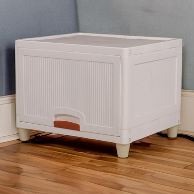 RUSHIL WERE 1 Layer Plastic Storage Foldable Wardrobe For Clothes, Modular Drawer Box Drawer Divider(Plastic)