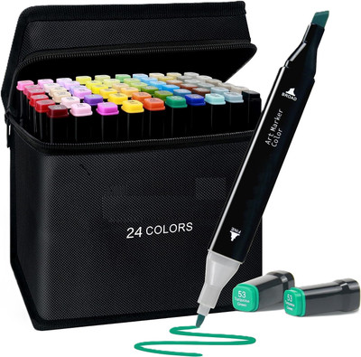 VICHAXAN PREMIUM GRAPHITE PENS Straight Shaped Color Pencils(Set of 1, Multicolor)