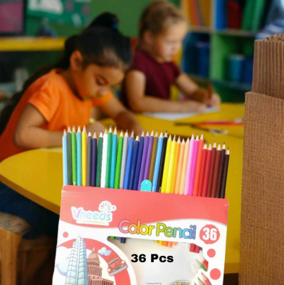 Bella n Bloom Art Creation Round Shaped Color Pencils(Set of 36, Multicolors)