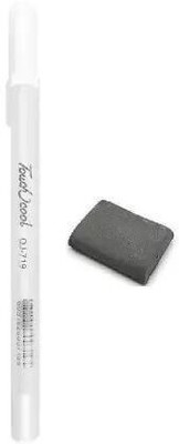 Aashwi Art Kneadable Eraser for Graphite & Charcoal Pencils with White Highlighter Pen Graphite & Sketching Drawing Shading Pencil Shaped Color Pencils(Set of 1, Black)