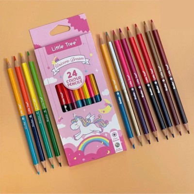 WANQLYN 1 Round Shape Shaped Color Pencils(Set of 1, Pink)