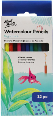 Adoere 12 Pc Watercolor Color Pencils – Hexagonal & Round for Drawing & Sketching round Shaped Color Pencils(Set of 12, Multicolor)