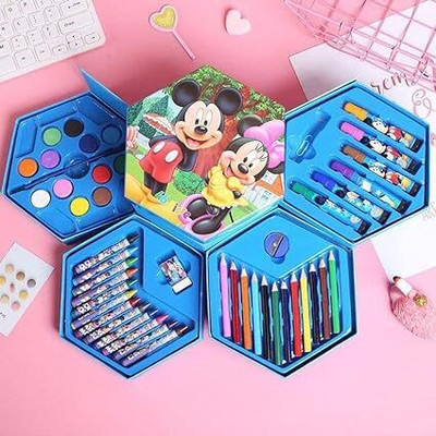SINEWY Drawing Art Set ROUND Shaped Color Pencils(Set of 1, Multicolor)