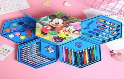 RIGHT SEARCH Art Creations Round Shaped Color Pencils(Set of 1, Multicolor)