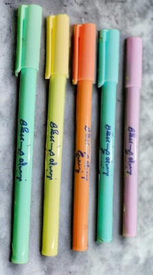 GURUJI CREATION BLESSINGS_BALL_PEN MULTI COLOR Shaped Color Pencils(Set of 10, Multicolor)