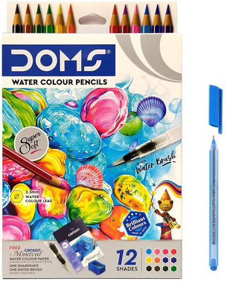 DOMS Art Sets hexagon Shaped Color Pencils(Set of 1, Multicolor)