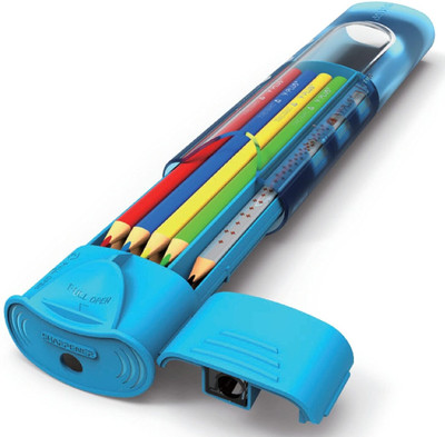 YPLUS Submarine Round Shaped Color Pencils(Set of 14, Assorted)