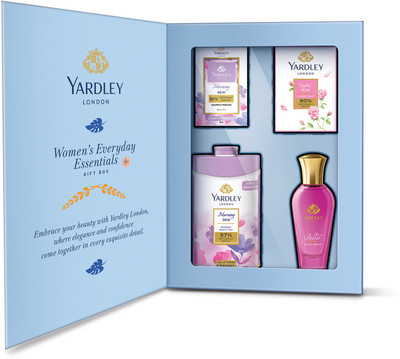 Yardley London Luxury Essentials Gift Set for Women Combo Set