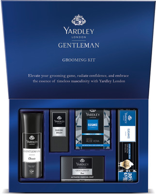 Yardley London Gentleman Luxury Grooming Kit- Elite Gift Collection of Fragrances Combo Set