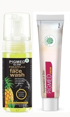 Neuhack Pigmed Combo | Pigmentation, Dark spots, Acne marks removal Face Wash & cream(2 Items in the set)