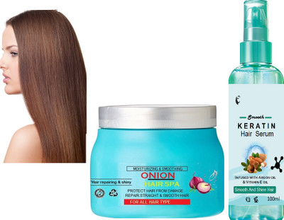 winry TRENDY ARGON HAIR SERUM AND ONION SPA FOR WOMANS AND GIRLS(1 Items in the set)