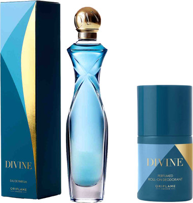 Oriflame Sweden Divine Luxury Eau de Parfum, Divine Perfume Roll on Set(2 Items in the set)