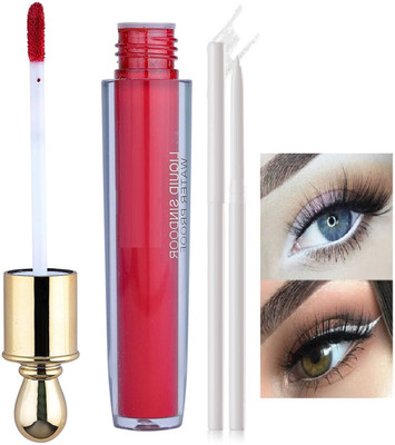 JANOST Soft White Eye Kajal And Liquid Matte Sindoor(2 Items in the set)