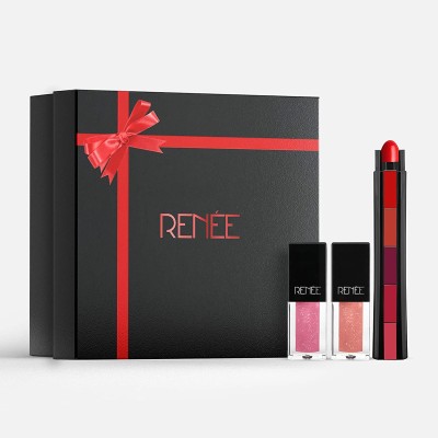 Renee Juicy Lips Makeup Kit Combo(3 Items in the set)