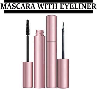 Neycare best mascara with eyeliner new mini combo set pack of 2(2 Items in the set)