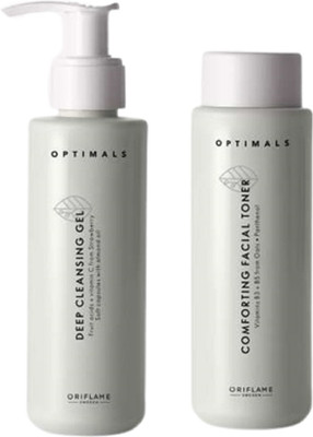 Oriflame Sweden OPTIMALS Deep Cleansing Gel and OPTIMALS Comforting Facial Toner(2 Items in the set)
