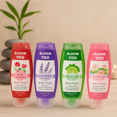 BLOOM YOU MineralMist Body Wash(4 Items in the set)