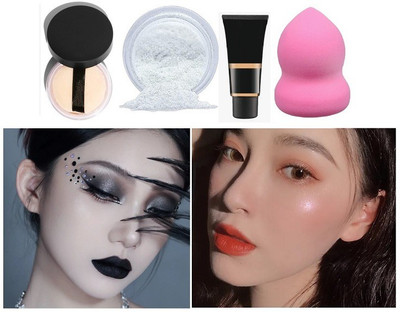 BLUEMERMAID GORGEOUS LOOK SET OF MAKEUP WITH NATURAL LOOK(4 Items in the set)