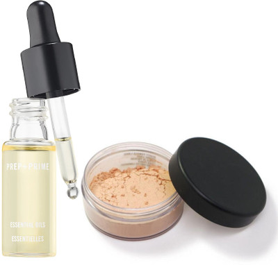 REIMICHI WATERPROOF OIL CONTROL EVEN SKIN TONE LOOSE POWDER WITH FACE SERUM(2 Items in the set)