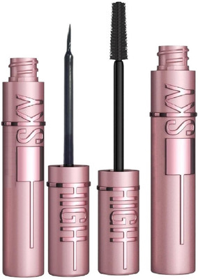 Neycare Waterproof Matte Finish | Liquid Eyeliner |Lasts Upto 12 Hrs | Smudgeproof & Mascara(2 Items in the set)