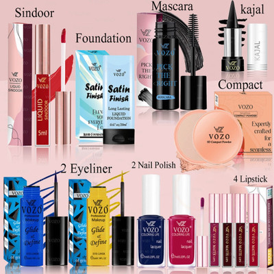 VOZO Makeup Combo Full Cosmetic Kit with High-Quality, Skin-Friendly -232(13 Items in the set)