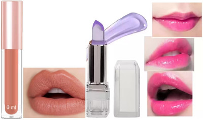 HUZURLU COLOR CHANGING WITH MATTE LIPSTICK COMBO(2 Items in the set)