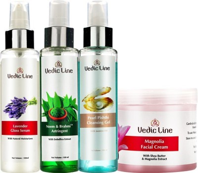 Vedic Line Combi Skin Revival Kit(4 Items in the set)