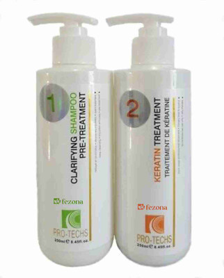 FEZONA Pre-Clarifying Treatment Shampoo 250 ml + Keratin Treatment 250 ml(2 Items in the set)