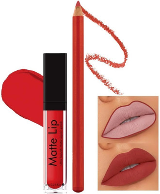 Wonholli Waterproof Lip Liner Pencil & Matte Lipstick Makeup(2 Items in the set)