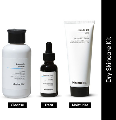 Minimalist Dry_Skincare_Kit(3 Items in the set)