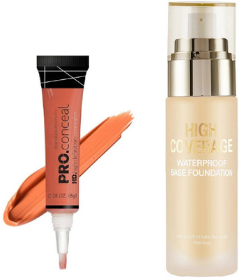 Neycare liquid concealer with foundation easy to use super perfect pack of 2(2 Items in the set)