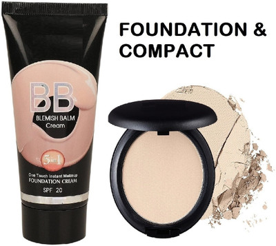 Latixmat WATER PROOF FOUNDATION OIL FREE & MATTE PRESSED COMPACT(2 Items in the set)
