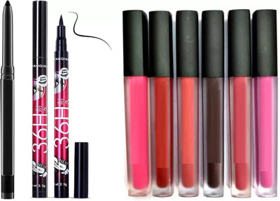 FRIPPE Kajal & Waterproof Eye Liner 36H & The Set of 6