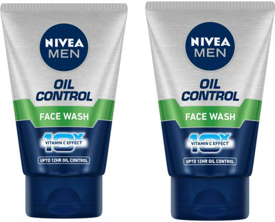 NIVEA OIL CONTROL FACE WASH 100 ML 2 Face Wash(200 ml)