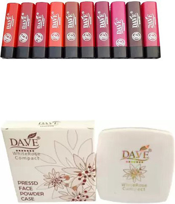 DA.VE Compact+Lipstick(2 Items in the set)